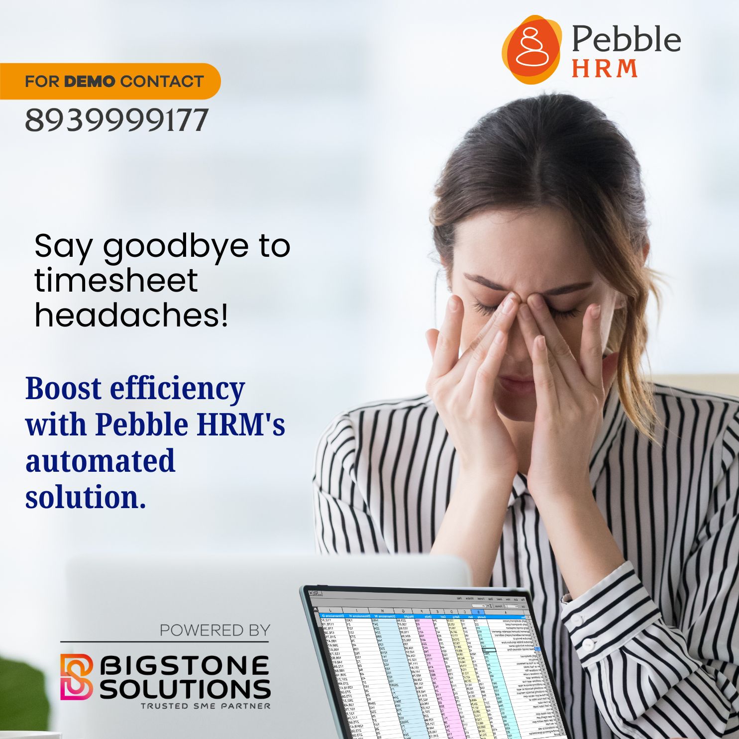 Say goodbye to timesheet headaches Pebble Human Resource Management(02)